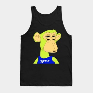 newest yes sad ape nft (non fungible token) Tank Top